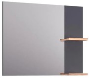 Zrkadlo Legar 80 anthracite