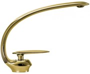 Mexen Carmen umývadlová batéria, zlatá - 746300-50
