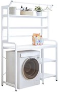 Regál nad práčku JABIR, biela