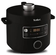 Tefal - Multifunkčný elektrický hrniec TURBO CUISINE 4,8 l 1090W/230V čierna