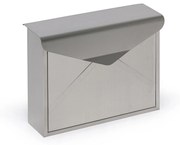 Poštová schránka, zvýšená odolnosť proti dažďu, 290 x 360 x 100 mm, nerez