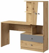 Písací stôl Nero 11  150 – Šedá Mat