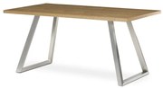 Autronic BONTEC Jedálenský stôl 160x90cm, dyha, dub, HT-W1515 OAK Farba: Hnedá