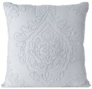 DEKORAČNÁ OBLIEČKA NA VANKÚŠ MIRA 60X60 CM STRIEBORNÁ