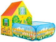 Detský stan IPLAY Farma – domček so suchým bazénom