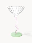 Borosilikátové poháre na martini Curve, 2 ks