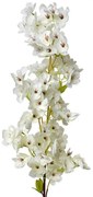 Dekorácia umelá kvetina s bielymi kvetmi - 16*8*98 cm