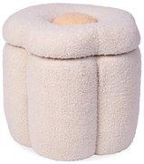 Childhome - Taburet FLOWER pr. 35 cm krémová
