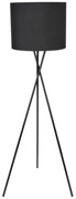 Stojacia lampa TEKLA 1xE27/20W/230V čierna
