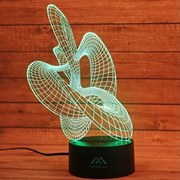 3Dmix 3D-MTV011 - Motív pre 3D LED nočnú lampu - Nekonečno