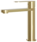 BATH DELUXE 28-017-02-64-02 - Umývadlová batéria TARNBY 17,3 cm lesklá mosadz