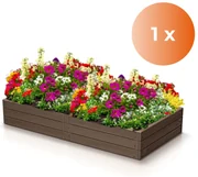 Prosperplast Vyvýšený záhon WOODY 149x75,6x25cm, hnedá