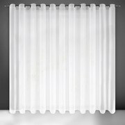 ZÁCLONA NA KRÚŽKOCH AMARO 350X250 CM BIELA