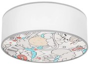 Detské stropné svietidlo KIDDY 2xE27/40W/230V biela/béžová