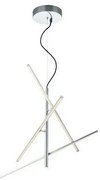 Trio - LED Stmievateľný luster na lanku TIRIAC 3xLED/7,5W/230V