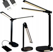 BERGE LED dvojitá stolná lampa 8W - BRUSEL