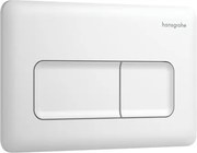 Hansgrohe iFrame Original Q ovládacie tlačidlo plast matná biela mat 66001700
