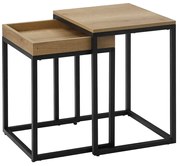 Súprava 2 konferenčných stolíkov VASAGLE - LNT02N