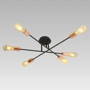 Moderné svietidlo PREZENT DARIA  BLACK/COPPER 75564
