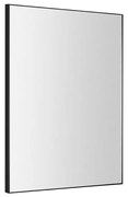 Sapho - Zrkadlo v ráme AROWANA 60x80 cm matná čierna