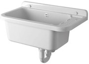 Aqualine Aqualine, Závesná výlevka s odkladacou plochou 60x34cm, plast, biela, PI5060