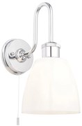 Endon 95506 -Kúpeľňové nástenné svietidlo PIPER 1xE27/10W/230V IP44 lesklý chróm