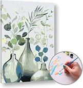 Maľovanie podľa čísel KÚSOK PRÍRODY – nízka náročnosť