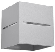 Nástenné svietidlo LOBO 1xG9/40W/230V šedá