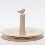 Plastia Napájadlo pre vtáky Finch, slonová kosť