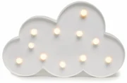 LED detská lampička OBLÁČIK, 29,5 cm