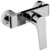 Laveo Plato, sprchová batéria nástenná h-103, chrómová, LAV-BLY_040D