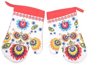 Chňapka folklór červená 2ks TiaHome