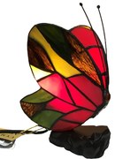 Dekoratívna lampa tiffany MOTÝĽ_R