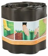 Plastová obruba 9 m, hnedá,