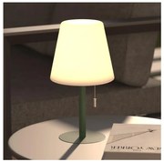 Atmosphera - LED RGB Nabíjacia vonkajšia stolná lampa ZACK LED/3,7V IP44 zelená