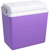 Prenosná autochladnička 23 l 55W/12V/230V fialová/biela
