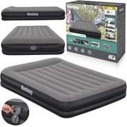 Nafukovací matrac Bestway Tritech so vstavanou USB pumpou 152x203cm 671BU