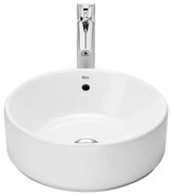 Roca A3270MJ000 - Keramické umývadlo GAP na dosku, pr. 39 cm, biele