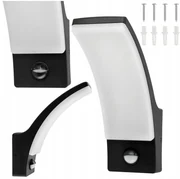 BERGE LED nástenné svietidlo 12W - 800lm - vonkajšie s pohybovým čidlom