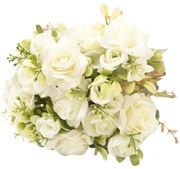 Kytica ruža 42cm biela A2130245
