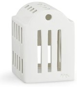 Biely keramický svietnik Kähler Design Urbania Lighthouse Smithy