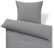 Mušelínová posteľná bielizeň, sivá, štandardná veľkosť