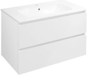 Sapho Sapho, EZARA umývadlová skrinka 79,8x52x46cm, biela lesk, EZ801-3030