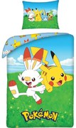 Obliečky Pokémon 140 x 200 + 70 x 90 cm Halantex