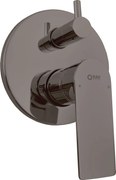 Slezák - RAV Vaňová/sprchová batéria 2-cestná s podomietkovým telesom NIL - NL185MGK, Metal grey kartáčovaná