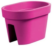 Kvetináč Lofly Railing fuchsiový