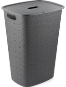 Curver Kôš na špinavú bielizeň Softex 56 l, tmavosivá