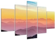 Obraz farebného neba (150x105 cm)