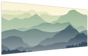 Obraz - Forest Mountain (120x50 cm)