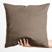 Biante Zamatová obliečka na vankúš Velvet Prémium SVP-005 Svetlo hnedá 45 x 45 cm